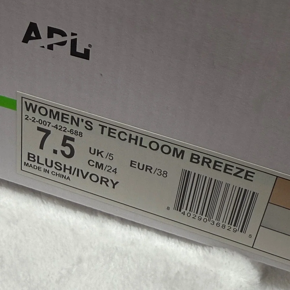 APL Techloom Breeze‎ Running Shoes Athletic Sneakers Blush Ivory Women's 7.5